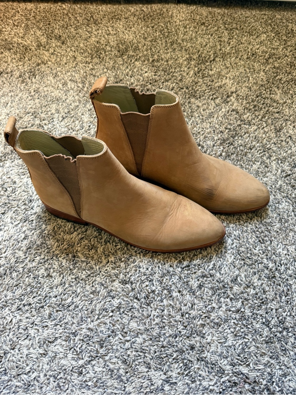 Women’s Tan Leather Nisolo Chelsea Ankle Boots